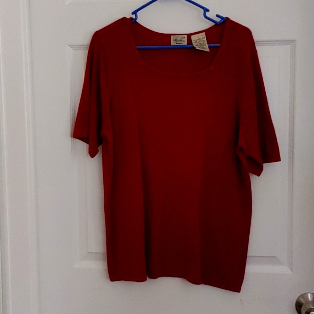 Womens short sleeve sweater